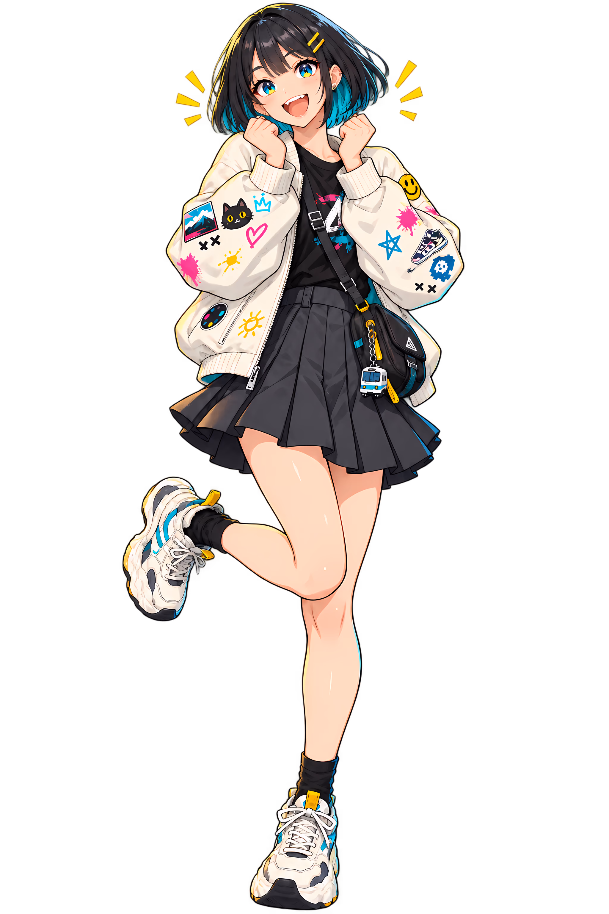 Mei, excited